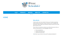 Tablet Screenshot of procscheduler.com